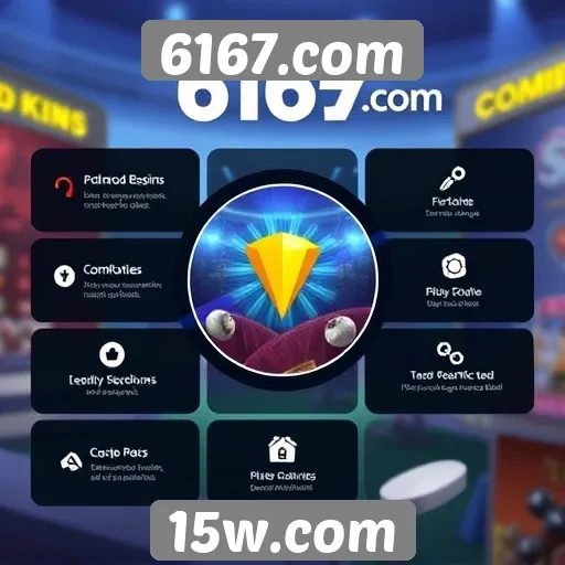 Recursos e funcionalidades do 6167.com em destaque